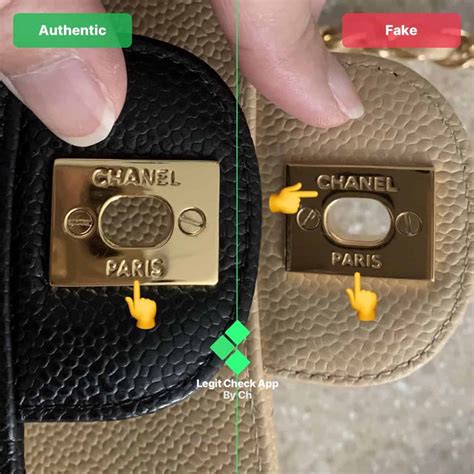 fake vs real chanel bag cubes|authentic Chanel counterfeit.